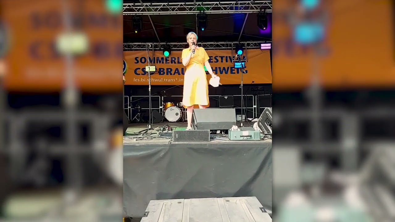 CSD Braunschweig 2023: Rede der Schirmfrau Julia Retzlaff