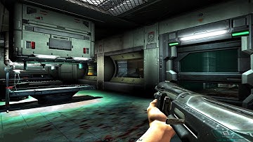 Doom 3 (via Dhewm 3 for Android & Delta Touch) Part 4 Meet up with Alpha Team