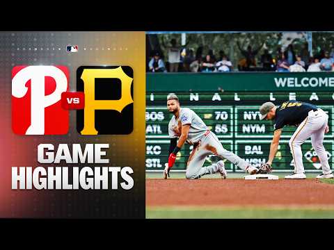 Phillies vs. Pirates Game Highlights (5/16/26) | MLB Highlights