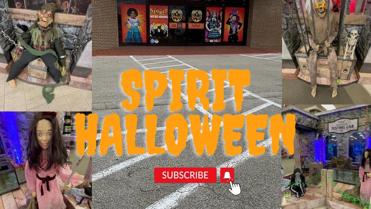 Inside a Spirit Halloween Store in Austin Texas YouTube
