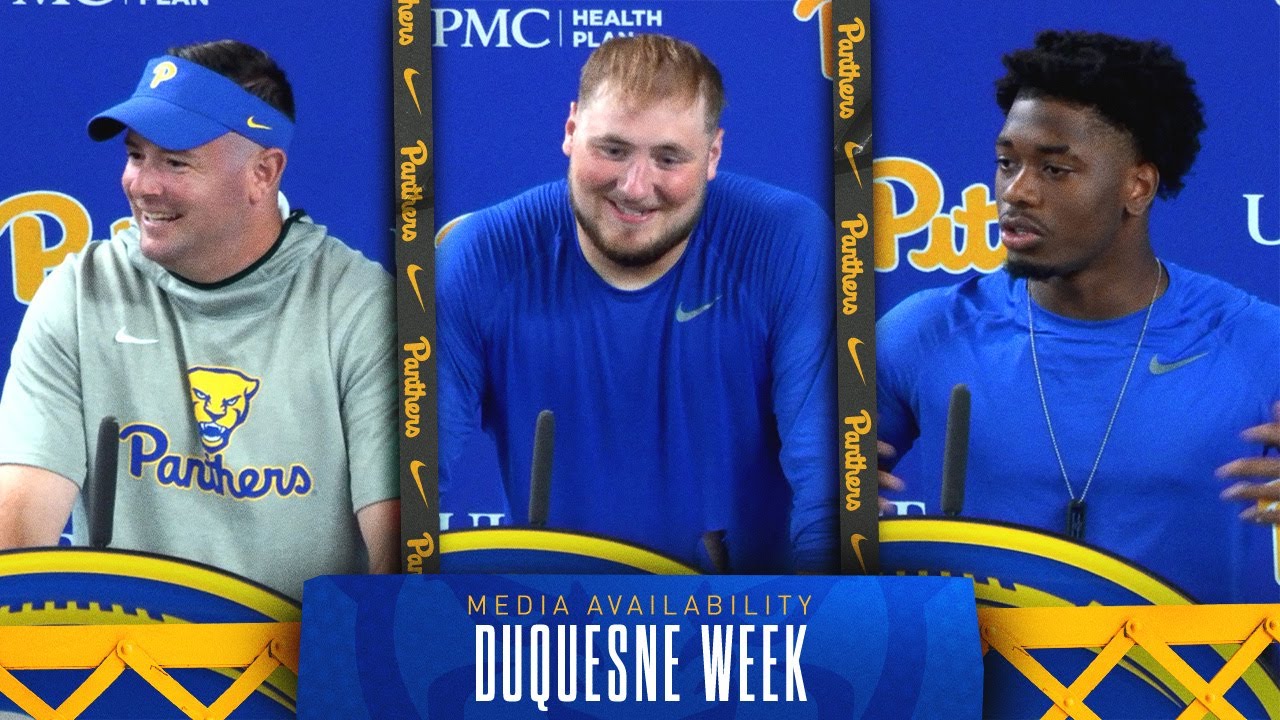 Pitt Football | Media Availability | Duquesne Week | 8.27.25