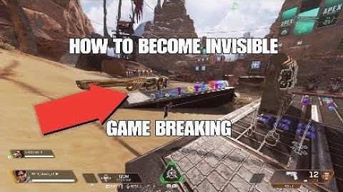 Apex legends *HOW TO BECOME INVISIBLE* MOST GAME BREAKING GLITCH