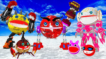 The battle to eliminate MONSTER PACMAN OF ROBOT PACMAN   rescued MS PACMAN #2025