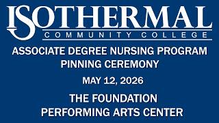 2026 Associate Degree Nursing Program Pinning Ceremony