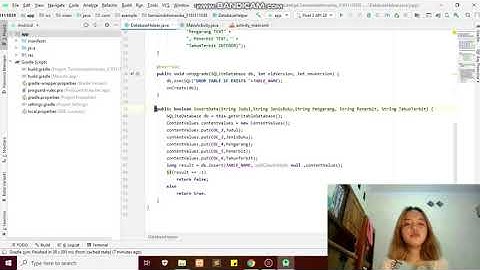 DATA ENTRY - ANDROID STUDIO - DATABASE SQLITE