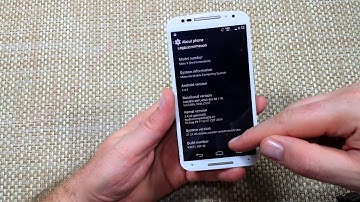 New Motorola Moto X 2014 2nd Gen How to enable or turn on developer Options, USB debugging