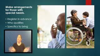 Emergency Preparedness Webinar Presentation with American Sign Language