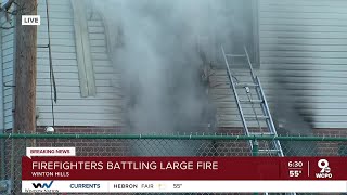 2 kids in critical condition after being rescued form burning home
