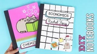 How to Make DIY Back to School Notebooks!