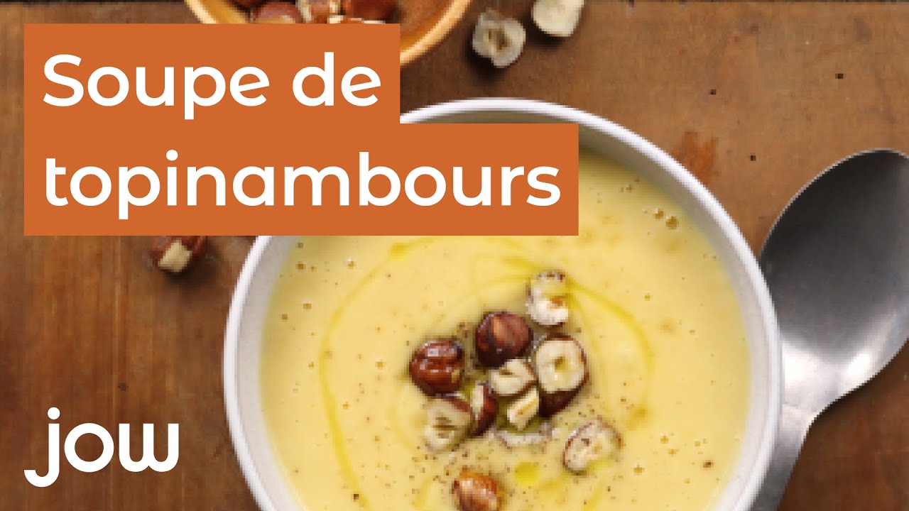 Recette de la Soupe de topinambours