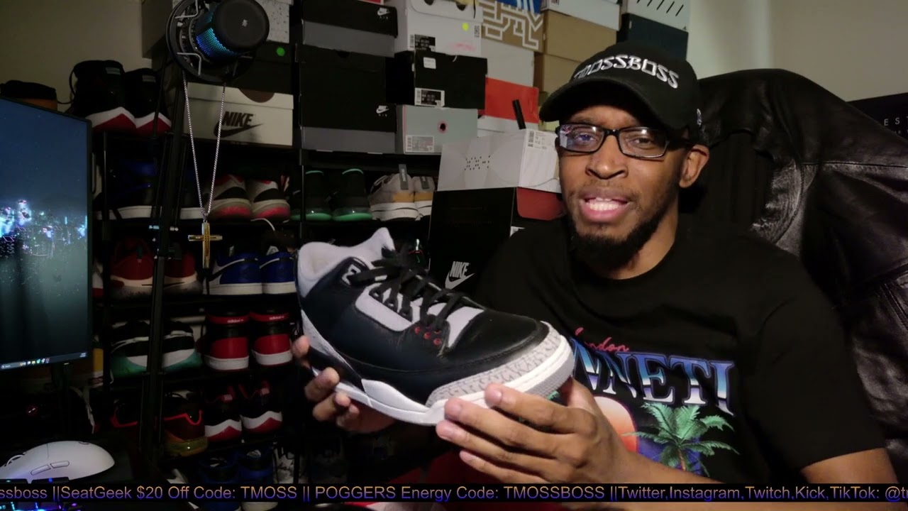 Air Jordan 3 Retro OG 'Black Cement' 2024 REVIEW!!