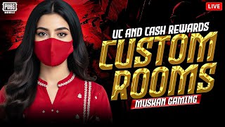 UC And Cash Custom Rooms of PUBG MOBILE Pakistan | Muskan Gaming Live #pubg #bgmi screenshot 1