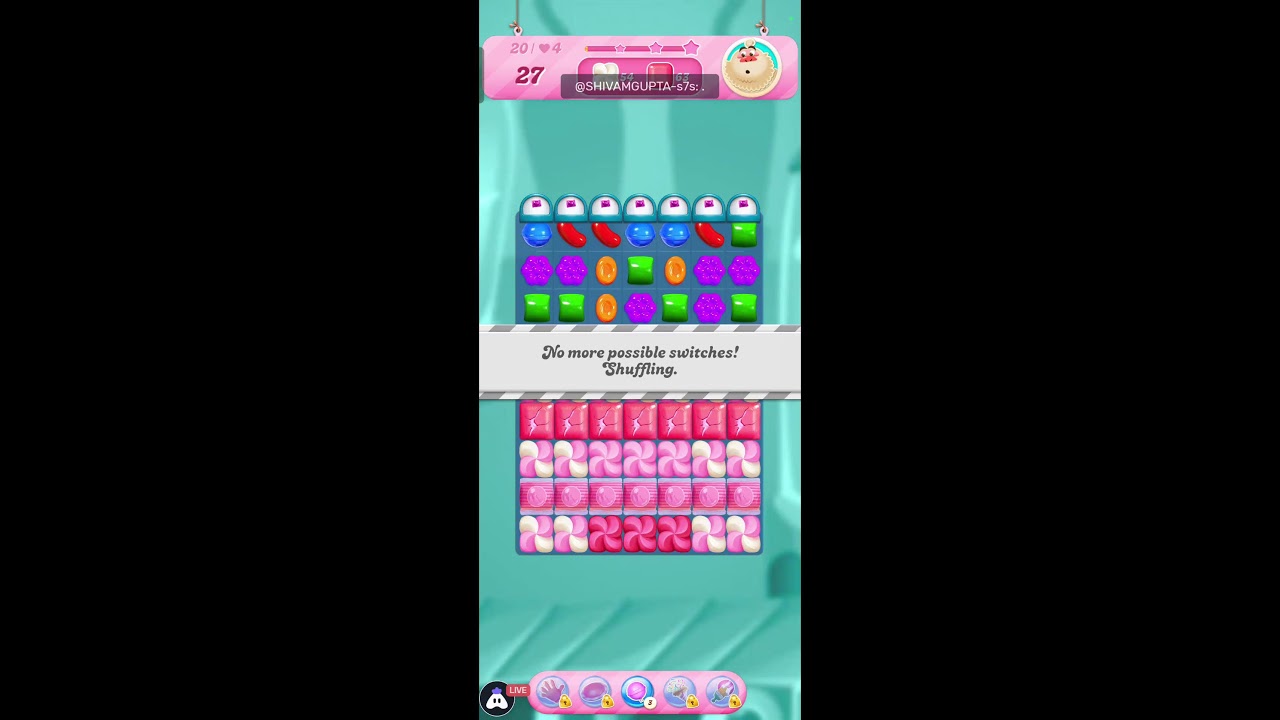 Candy Crush Saga Live Days 01 🥶💢🚀