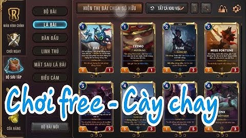 RUNETERRA | Nông Dân Cần Làm Gì Trong Huyền Thoại Runeterra - CÀY CHAY ???