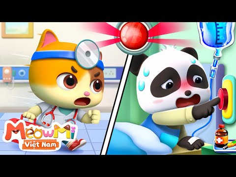 Bác sĩ cấp cứu Mimi | Giải cứu những bệnh nhân nhí | Nhạc thiếu nhi | MeowMi Gia đình những chú mèo