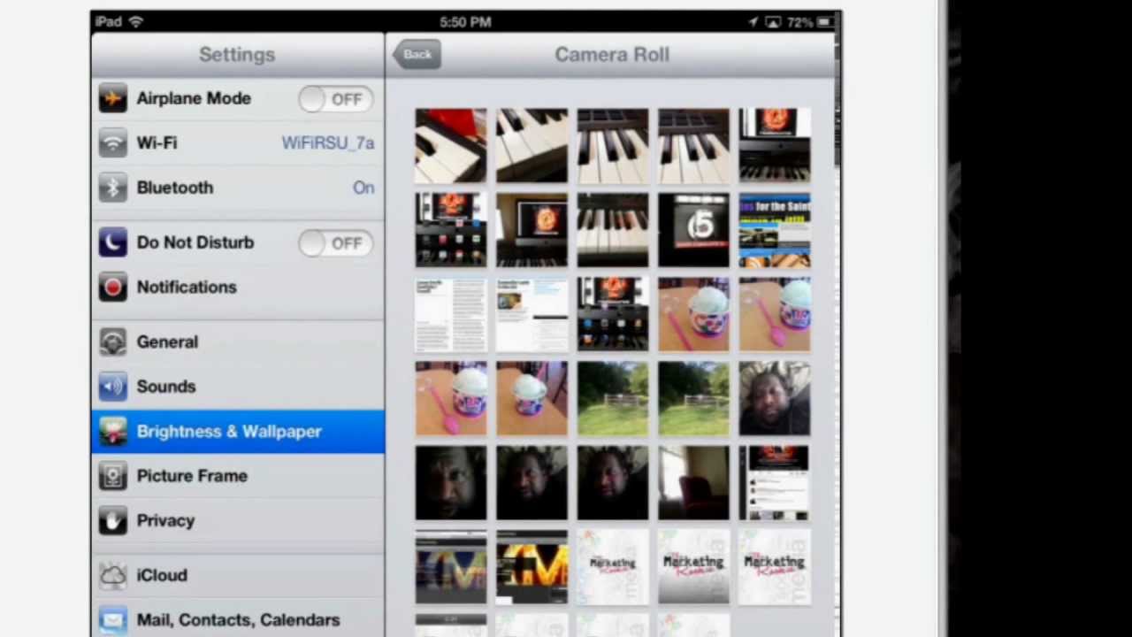 How to Add Wallpaper to Your iPad YouTube