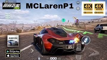 NFS SPEED MOBILE/McLaren P1 Ultra HD Graphics