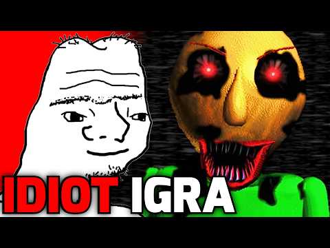 Idiot Igra Five Nights At BALDI'S?! wtf