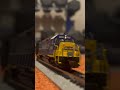 CSX N-Scale train flyby #trains #trainspotting