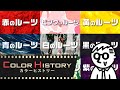 人の歴史が面白いように、色の歴史もまた面白いです。