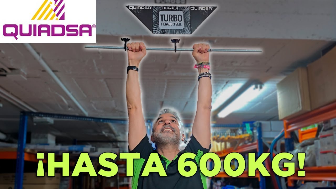 QUIADSA FIJA + PLUS TURBO: ¿Te atreverías a hacer esto con un adhesivo? 🤯