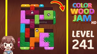 Color Wood Jam Level 241 Solution Walkthrough