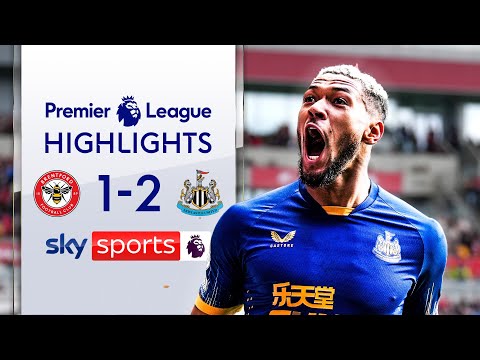 Isak BEAUTY as Toney MISSES pen! 😱 | Brentford 1-2 Newcastle | PL Highlights