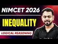 NIMCET 2026 INEQUALITY | Logical Reasoning | NIMCET 2026 | PW NIMCET #pwnimcet #nimcet