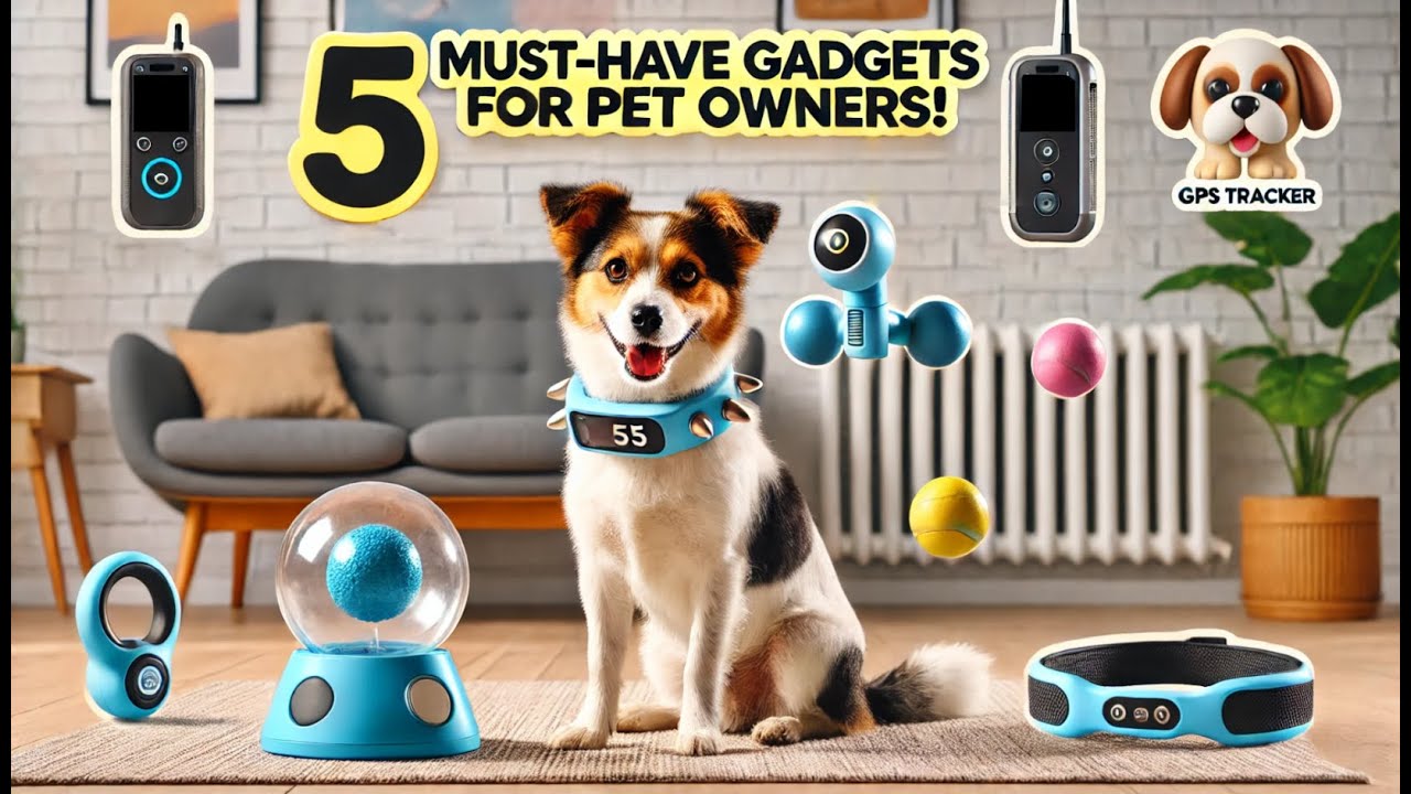 Top 5 Futuristic Gadgets Every Pet Owner needs! 🐶🐱