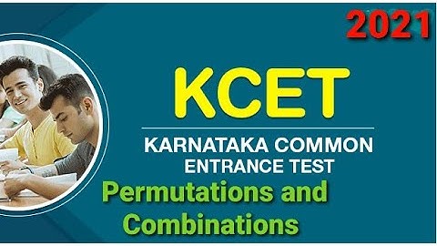 Permutations and Combinations | KCET | Concept + Previous year Questions. | Factorial | Formulas