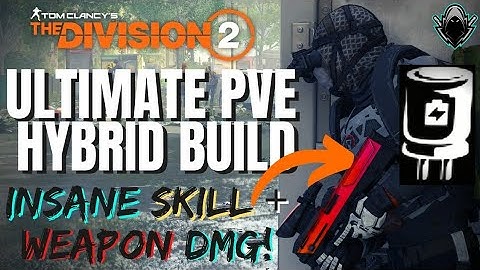 DIVISION 2 BEST HYBRID BUILD FOR SOLO & TEAM PLAY ON HEROIC LEGENDARY• INSANE WEAPON & SKILL DAMAGE