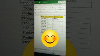 ⭐️Star Rating of Products In Excel?| Important Excel Functioninterview tips shorts || Boltswap ||