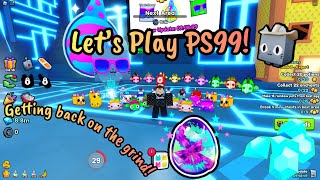 Getting back to Pet Sim I Gameplay I grinding and trading!