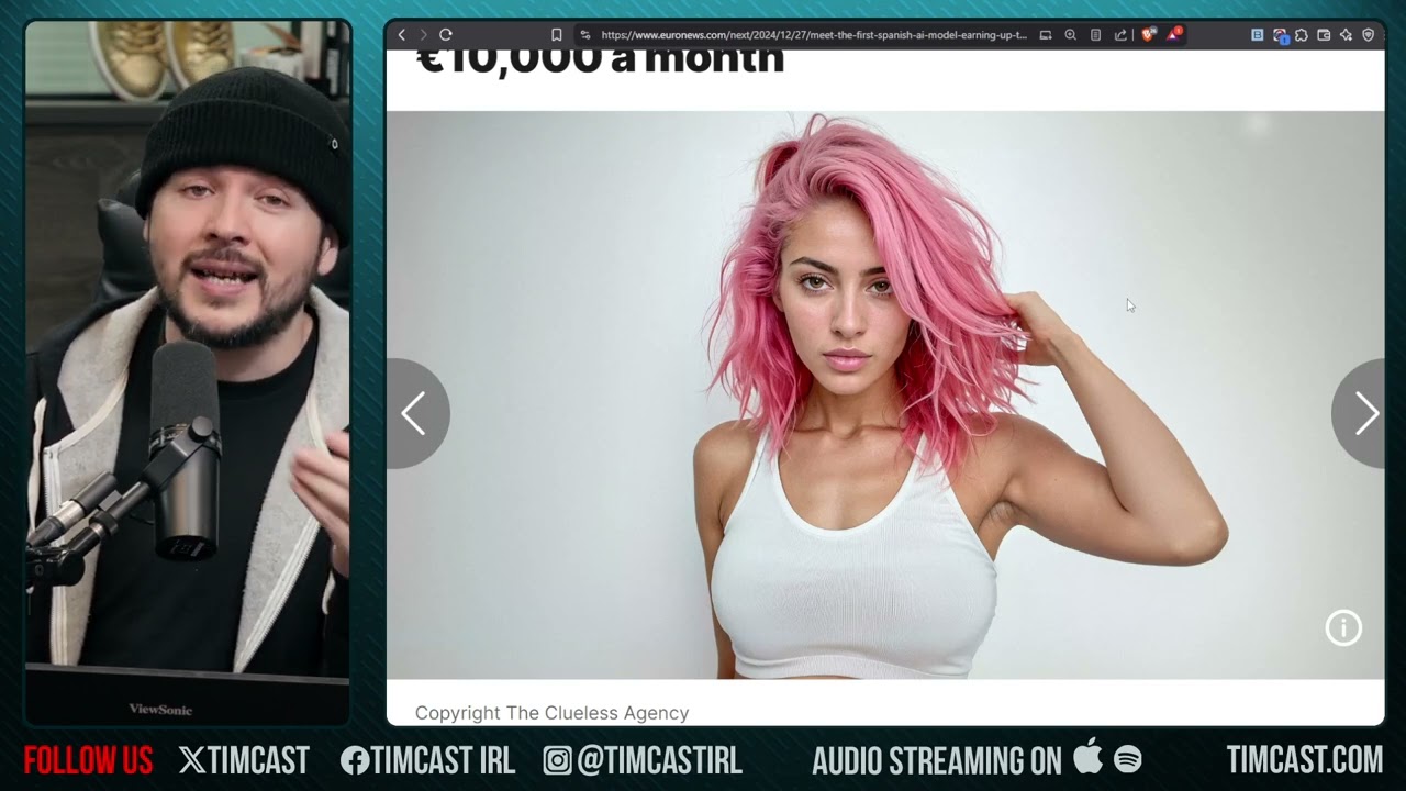 AI Women TAKE OVER OnlyFans, Real Women LOSING JOBS To Robots, People Will LIVE IN THE PODS