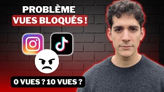 Mes vues tik tok (ou reel) sont bloqués ? Explications bug 0 vues ou baisse des vues !