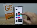 Como alterar a cor do teclado do Tecno Spark Go 