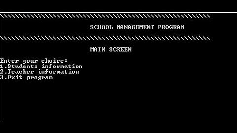 Write a program to display a MENU to perform various function in c++