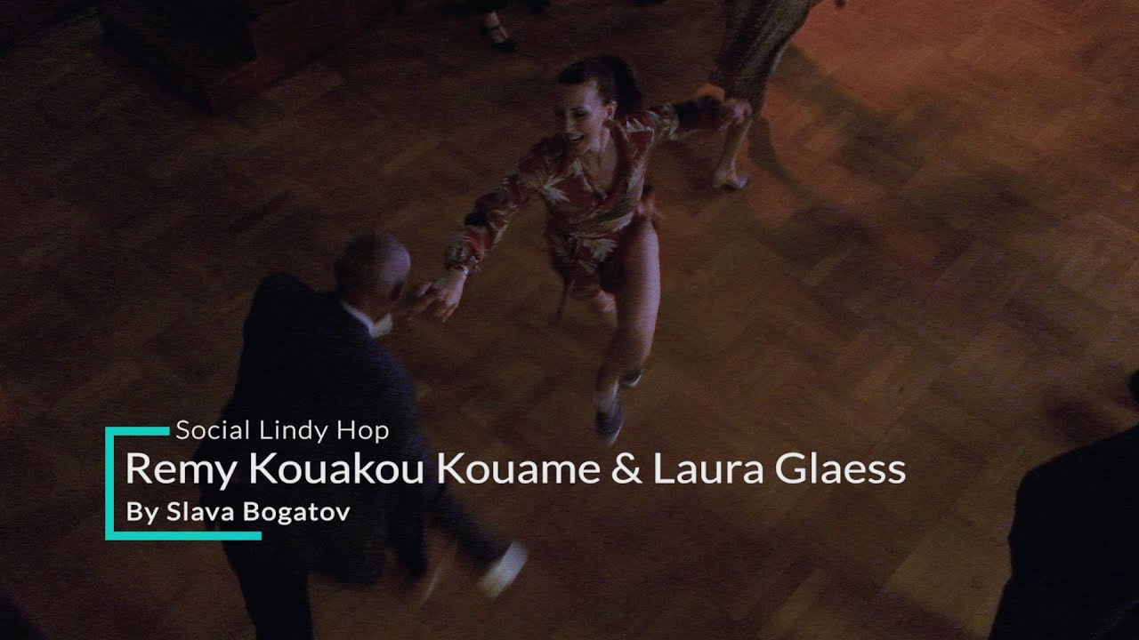 Remy Kouakou Kouame and Laura Glaess - Social Lindy Hop
