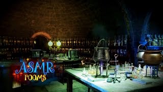 Harry Potter Inspired ASMR - Snape's potion classroom - Ambience and Animations - potion boiling