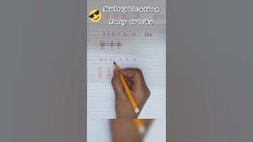 Multiplication shortcut tricks#Multiplication using lines#Multiplication #Shorts#Magical math tricks