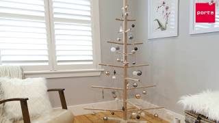 DIY Wood Dowel Tree - Homey Oh My