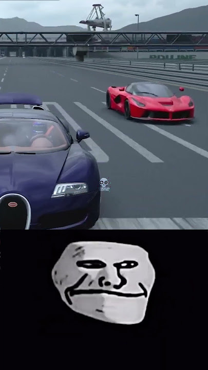 LaFerarri VS Bugatti #shorts #bugatti #veyron #ferrari #laferrari
