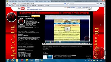 Making A Professional YouTube Background In Adobe Fireworks/Photoshop