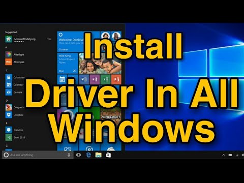 How to Manually Install Drivers in Windows 7 | 8.1 | 10 - YouTube