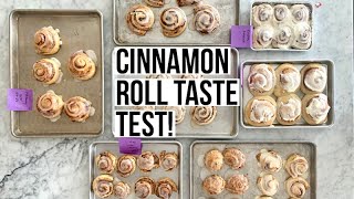 Cinnamon Roll Taste Test!