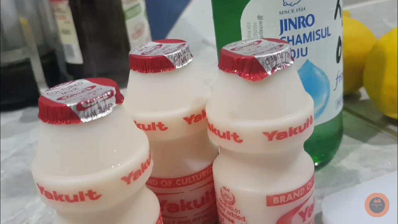 SOJUMix with Yakult and LemonTips and video tutorial YouTube