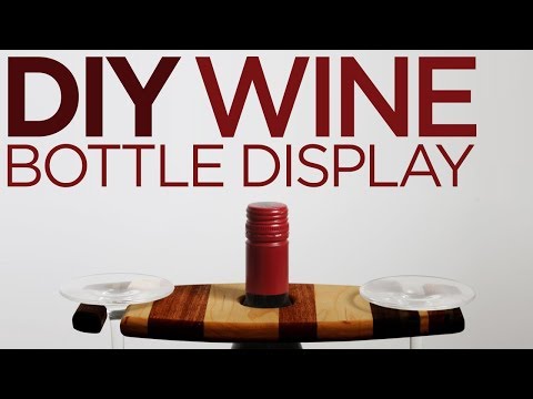 DIY Wine Bottle Display / Woodworking | 25
