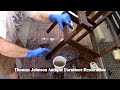 Restoring a Mission Chair - Thomas Johnson Antique Furniture Restoration