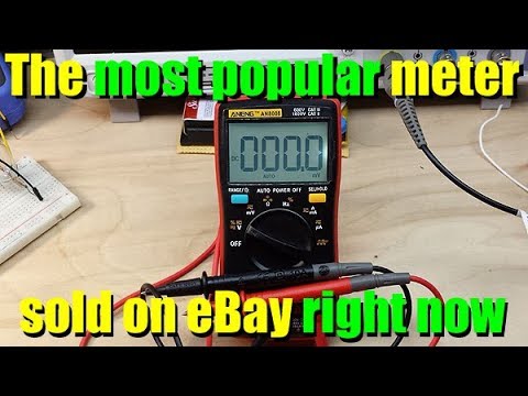 Aneng An8008 Multimeter Review & Teardown