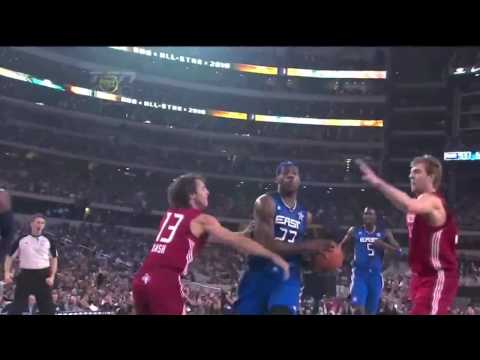 LeBron James, Dwyane Wade, Chris Bosh highlights NBA All Star Game 2010